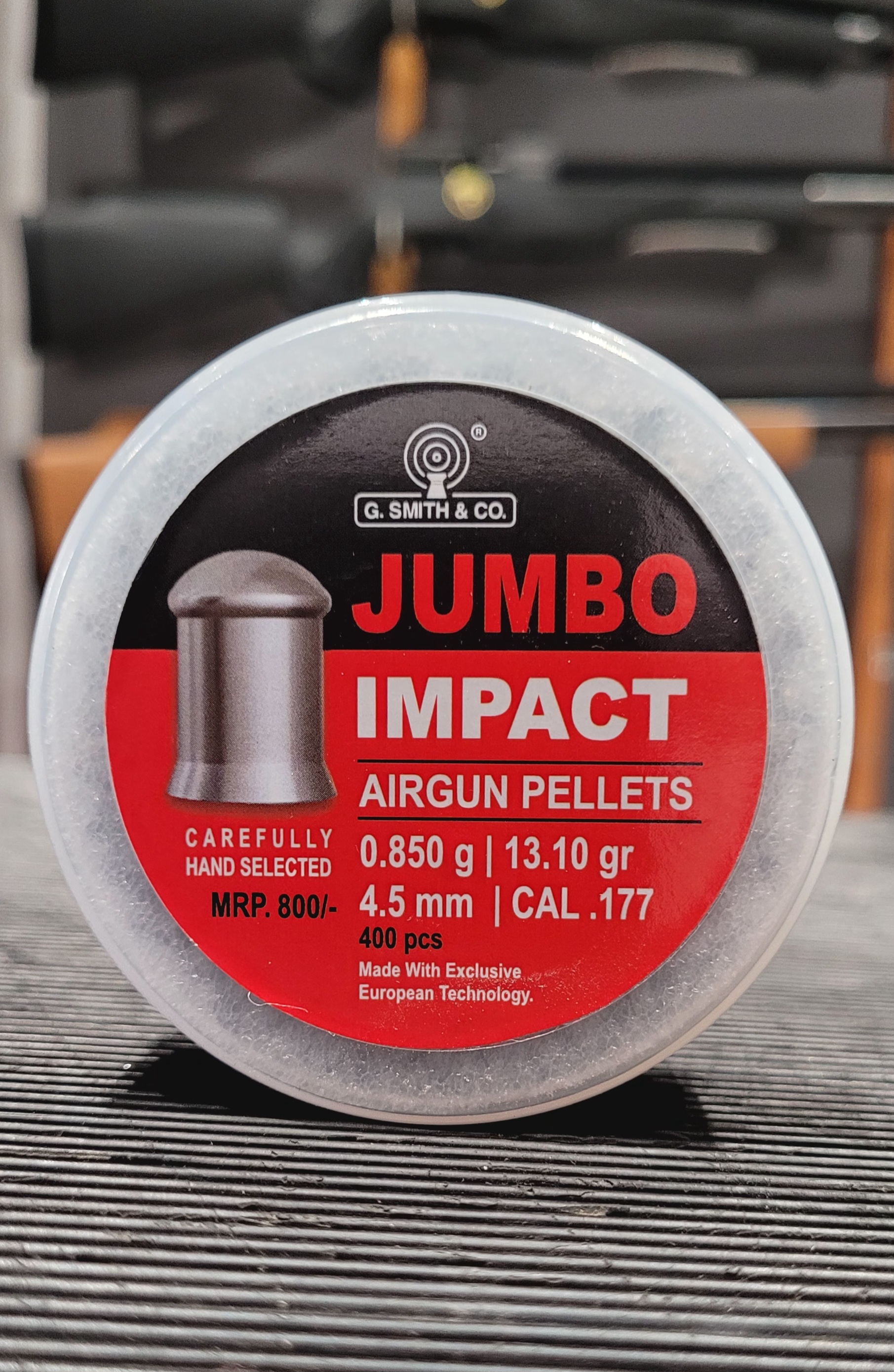 G. SMITH & CO. JUMBO IMPACT .177 CAL.PELLETS