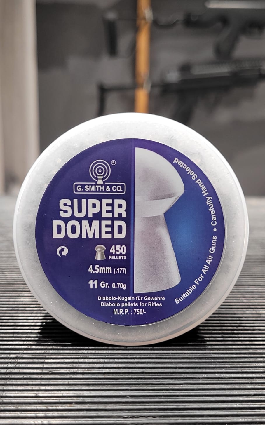 G.SMITH & CO. SUPER DOMED .177 / 4.5 MM PELLETS