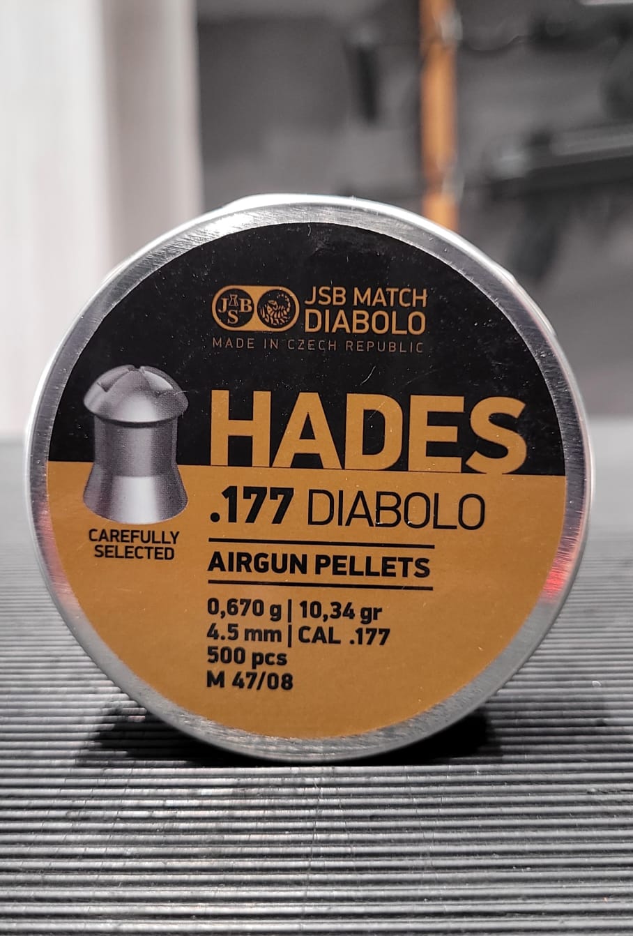 JSB MATCH HADES DIABOLO .177/4.5 MM PELLETS