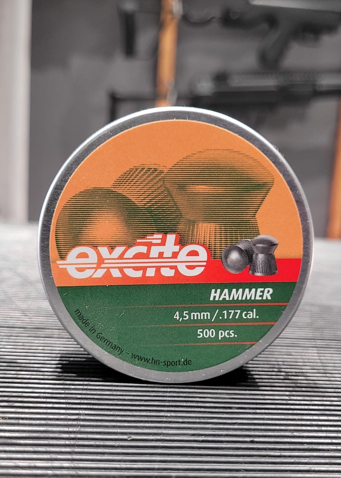 H&N EXCITE HAMMER .177/4.5 MM PELLETS