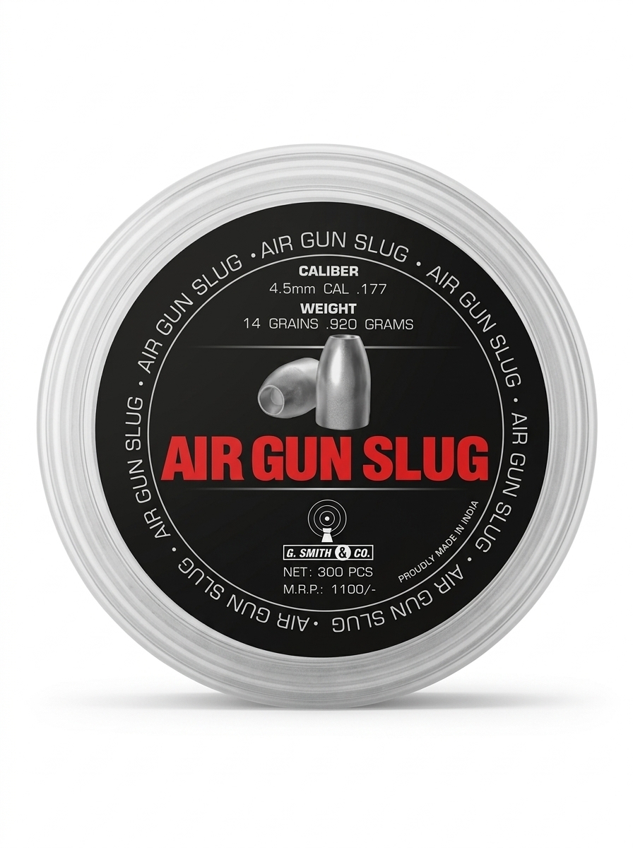 G. SMITH & CO. AIR GUN SLUGS 14 GRAINS